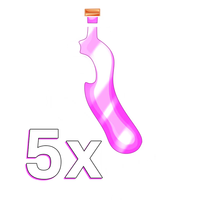 5x Ride Potions