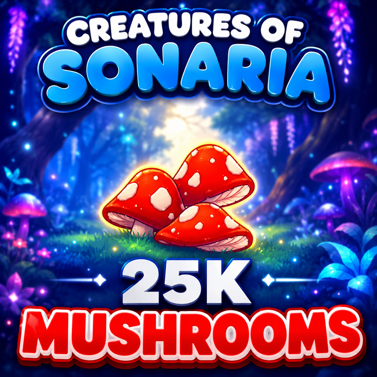 🍄 25K Mushrooms