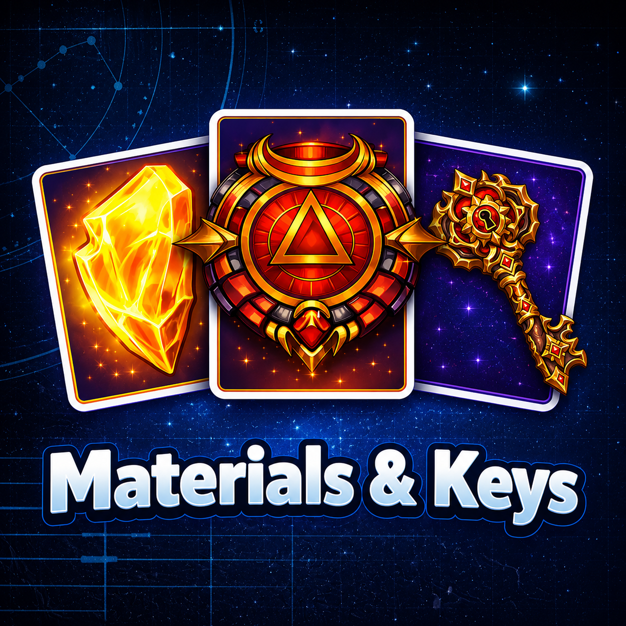 Materials & Keys