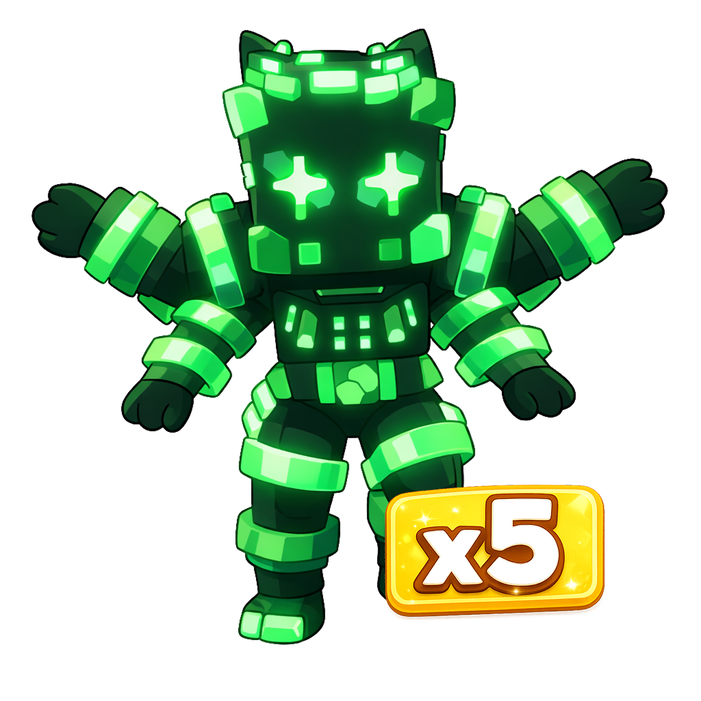 5x [Emerald] Meta Technetta