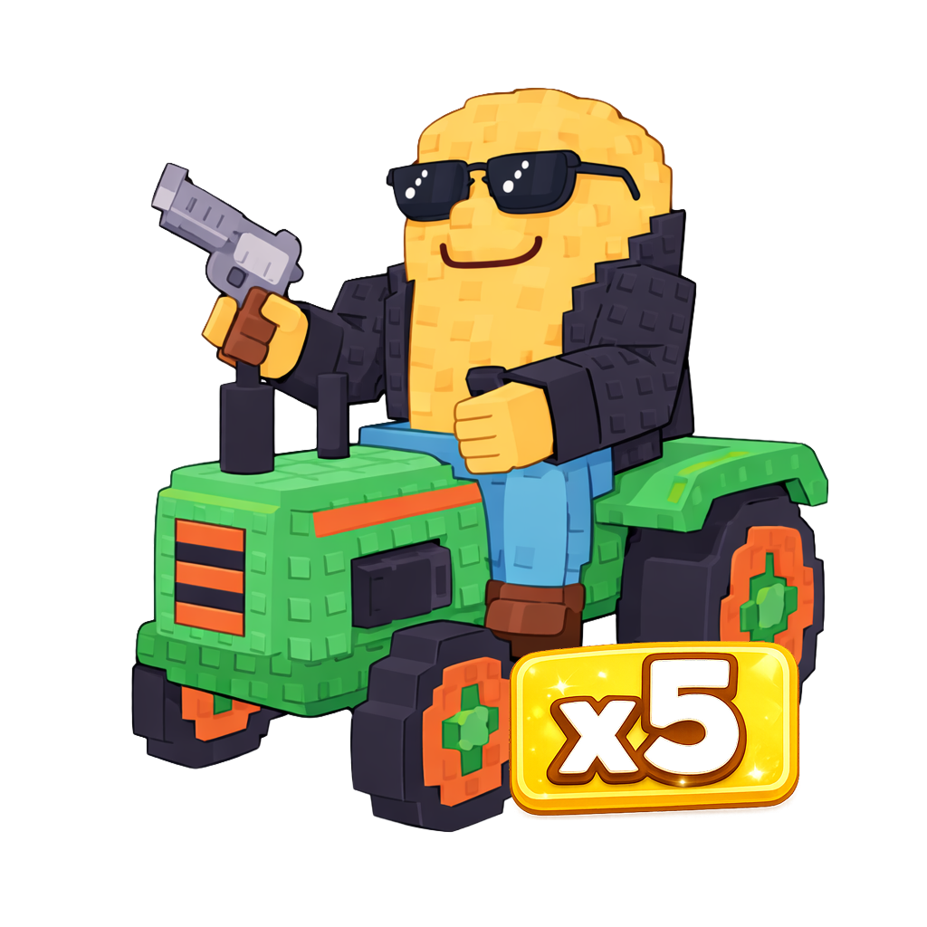 5x Bulbito Bandito Traktorito