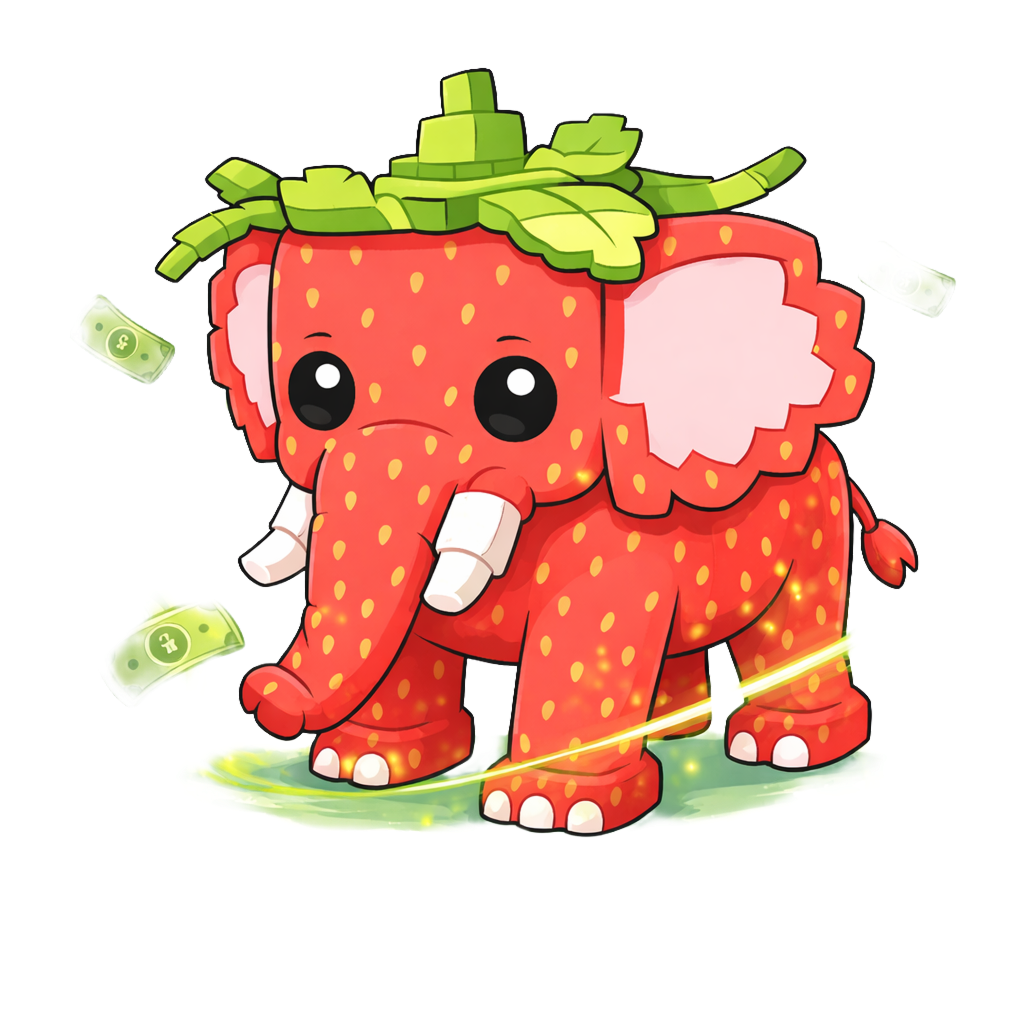 [Money] Strawberry Elephant