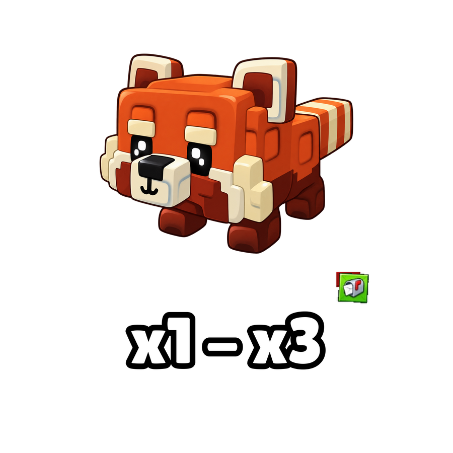 Red Panda x1 - x3