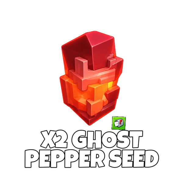 x2 Ghost Pepper Seed