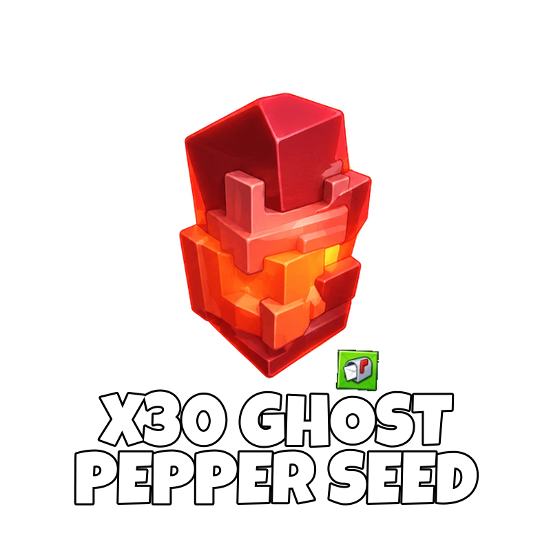 x30 Ghost Pepper Seed
