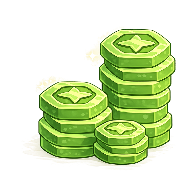 3,000 Trade Tokens
