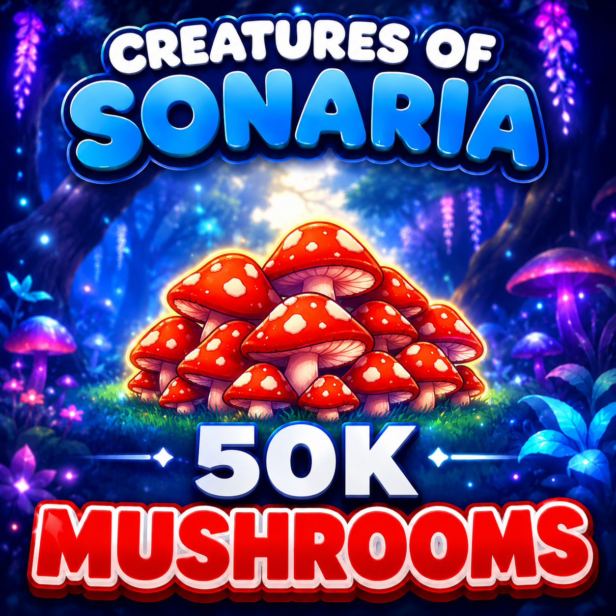 🍄 50K Mushrooms