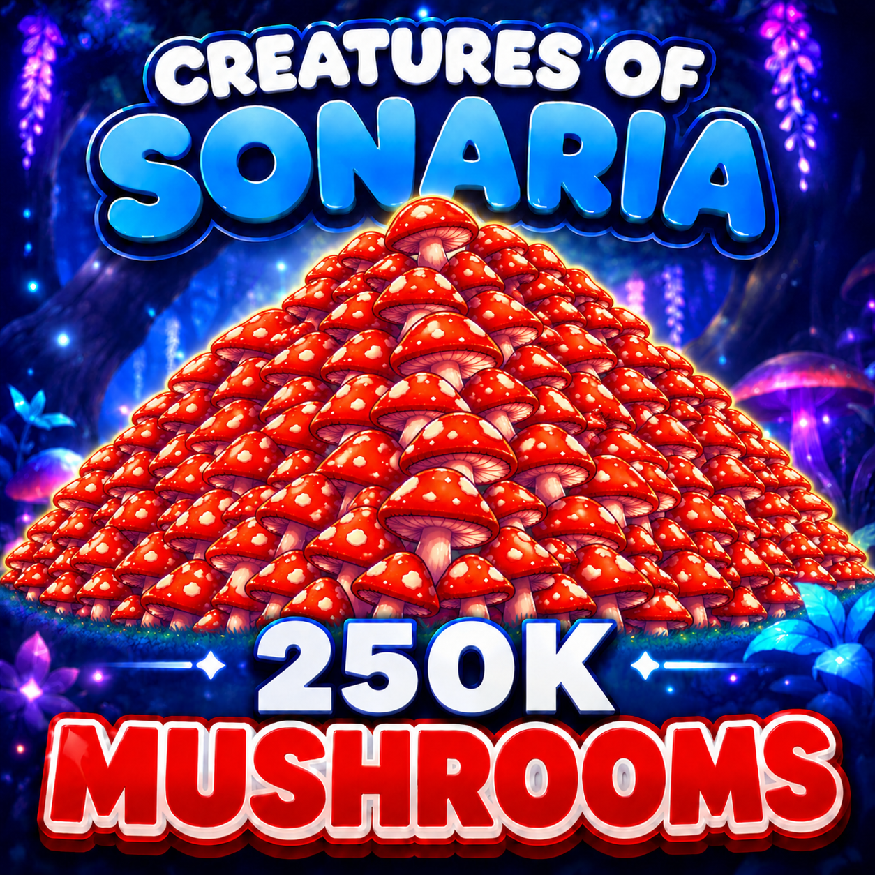🍄 250K Mushrooms
