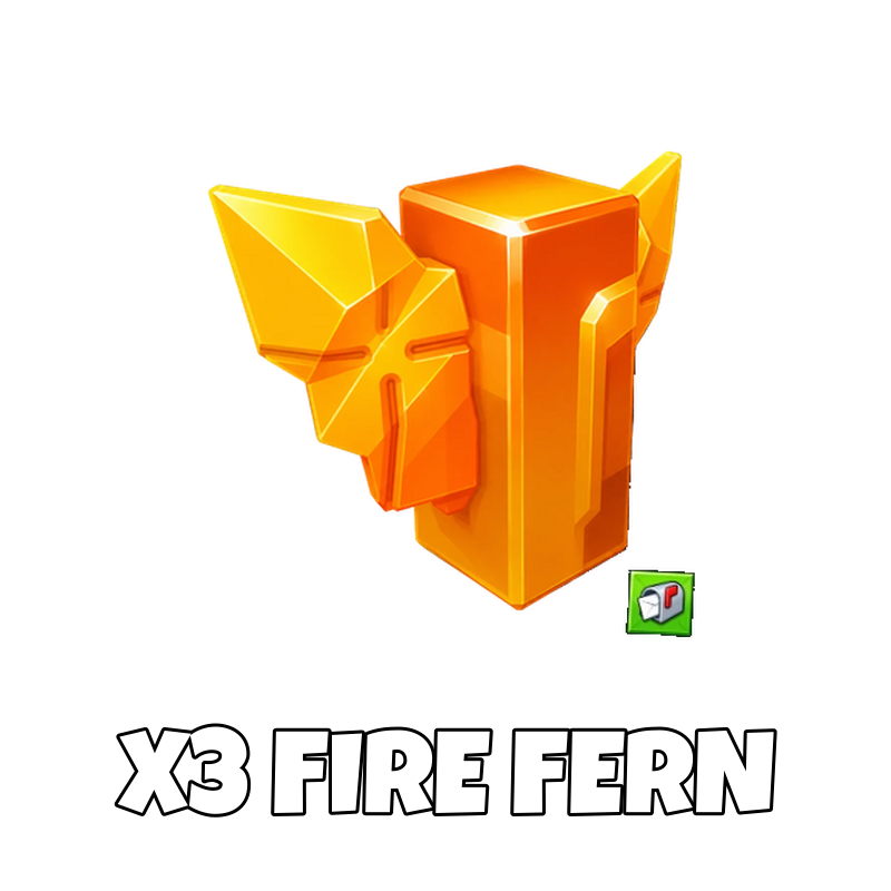 x3 Fire Fern