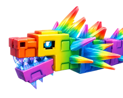 Rainbow Ice Serpent