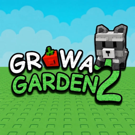 Grow a Garden 2 Logo Blur